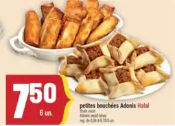Marché Adonis PETITES BOUCHÉES ADONIS HALAL | ADONIS SMALL BITES offer