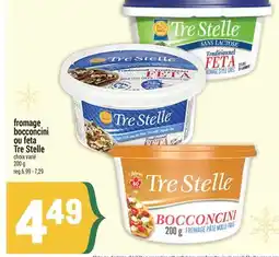 Marché Adonis Fromage Bocconcini ou Feta Tre Stelle offer