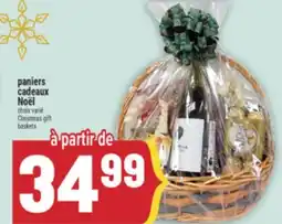 Marché Adonis PANIERS CADEAUX NOËL | CHRISTMAS GIFT BASKETS offer