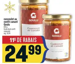 Marché Adonis CASSOULET AU CONFIT CANARD GOULU | GOULU DUCK CONFIT CASSOULET offer