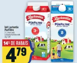 Marché Adonis Lait Lactantia PurFiltre | Lactantia PurFiltre milk offer