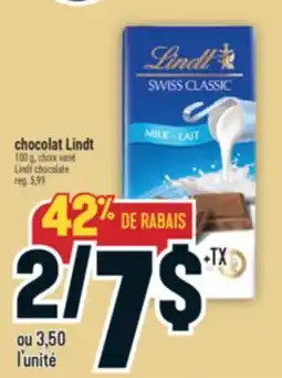 Marché Adonis Chocolat Lindt | Lindt chocolate offer
