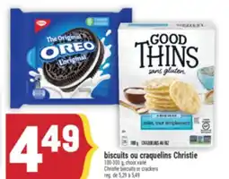 Marché Adonis BISCUITS OU CRAQUELINS CHRISTIE | CHRISTIE BISCUITS OR CRACKERS offer