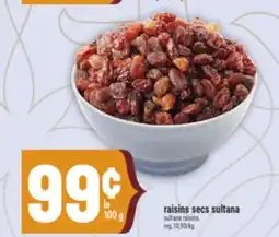 Marché Adonis RAISINS SECS SULTANA | SULTANA RAISINS offer