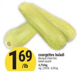 Marché Adonis Courgettes baladi | Baladi squash offer