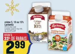 Marché Adonis CRÈME 5, 10 OU 15% LACTANTIA | LACTANTIA CREAM 5, 10 OR 15% offer