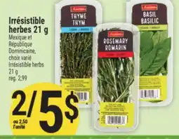Marché Adonis Irrésistible herbes | Irrésistible herbs offer