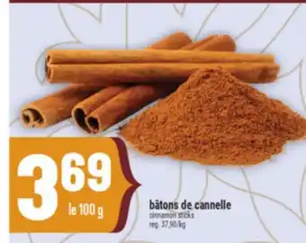Marché Adonis BÂTONS DE CANNELLE | CINNAMON STICKS offer