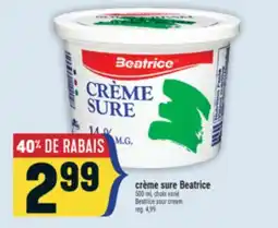 Marché Adonis CRÈME SURE BEATRICE | BEATRICE SOUR CREAM offer
