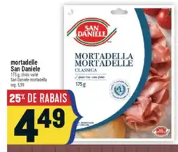 Marché Adonis MORTADELLE SAN DANIELE | SAN DANIELE MORTADELLA offer