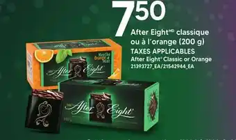 Provigo AFTER EIGHT CLASSIC OR ORANGE, 200 G offer