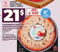 Provigo PC PACIFIC WHITE SHRIMP RING WITH MILD COCKTAIL SAUCE, 568 G offer