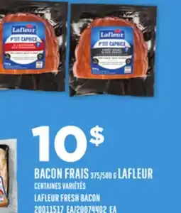 Provigo LAFLEUR FRESH BACON, 375/500 offer