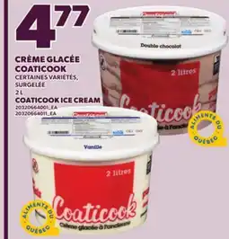 Provigo CRÈME GLACÉE COATICOOK, 2 L offer