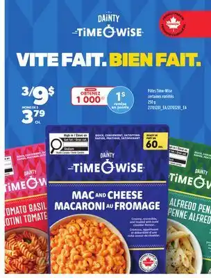 Provigo PÂTES TIME-WISE, 250 G offer