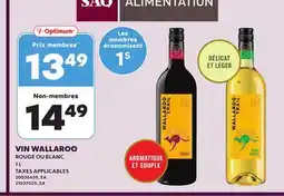 Provigo VIN WALLAROO ROUGE OU BLANC, 1 L offer