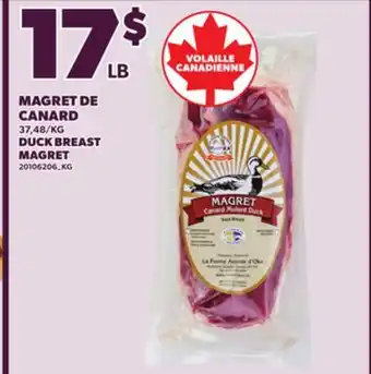 Provigo DUCK BREAST MAGRET offer