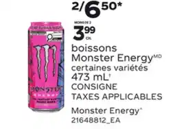 Provigo MONSTER ENERGY , 473 mL† offer