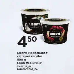 Provigo LIBERTÉ MÉDITERRANÉE , 500 g offer