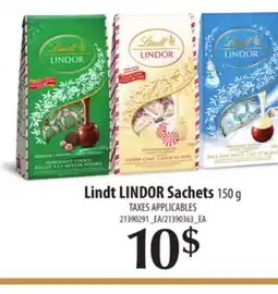 Provigo LINDT LINDOR SACHETS 150 G offer