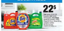 Provigo TIDE, GAIN, IVORY SNOW offer