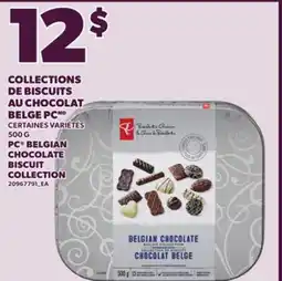 Provigo PC BELGIAN CHOCOLATE BISCUIT COLLECTION, 500 G offer