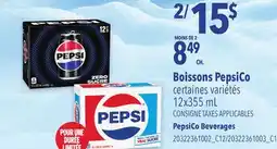 Provigo PEPSICO BEVERAGES, 12X355 ML offer