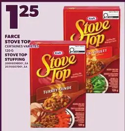 Provigo STOVE TOP STUFFING, 120 G offer