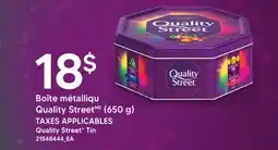 Provigo QUALITY STREET TIN, (650 G) offer
