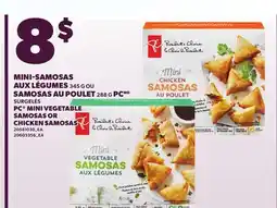 Provigo PC MINI VEGETABLE SAMOSAS, 345 G OR CHICKEN SAMOSAS, 288 G offer