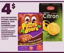 Provigo DARE BEAR PAWS, WAGON WHEELS VIVA PUFFS OR ULTIMATE COOKIES, 168-300 G offer