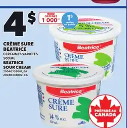 Provigo BEATRICE SOUR CREAM, 500 ML offer