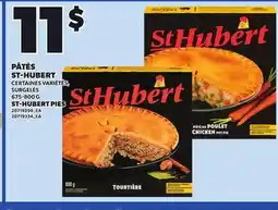 Provigo ST-HUBERT PIES, 675-800 G offer