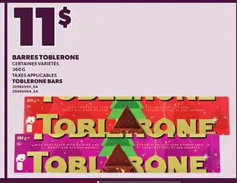 Provigo TOBLERONE BARS, 360 G offer
