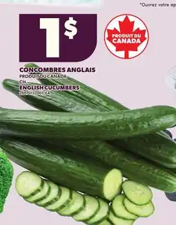 Provigo ENGLISH CUCUMBERS offer