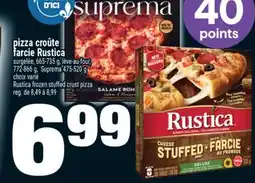Super C pizza croûte farcie Rustica | Rustica frozen stuffed crust pizza offer