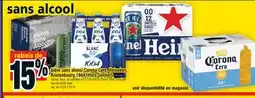 Super C bière sans alcool Corona Cero, Heineken Kronenbourg 1664, Hors Sentiers | non-alcoholic beer offer