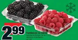 Super C framboises ou mûres | raspberries or blackberries offer