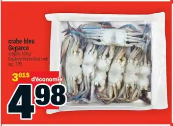 Super C crabe bleu Geparco offer