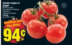 Super C tomates rouges en grappe | stemmed red tomatoes offer
