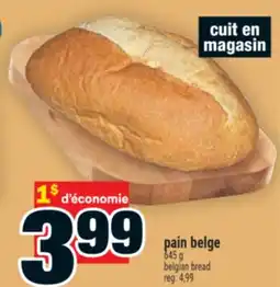 Super C PAIN BELGE | BELGIAN BREAD offer