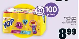 Super C yogourt à boire Yop Yoplait | Yoplait Yop drinkable yogurt offer
