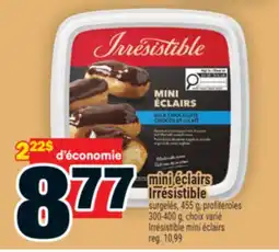 Super C MINI ÉCLAIRS IRRÉSISTIBLE | IRRÉSISTIBLE MINI ÉCLAIRS offer