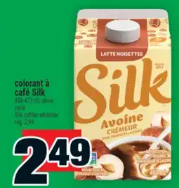 Super C colorant à café Silk | Silk coffee whitener offer