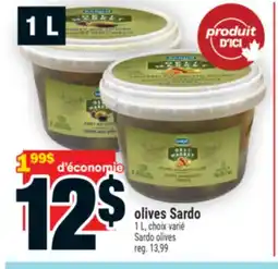 Super C olives Sardo | Sardo olives offer