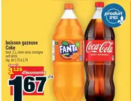 Super C BOISSON GAZEUSE COKE | SOFT DRINK offer