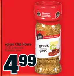 Super C ÉPICES CLUB HOUSE | CLUB HOUSE SPICES offer
