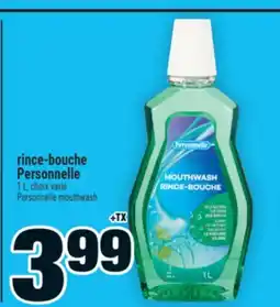 Super C rince‑bouche Personnelle | Personnelle mouthwash offer