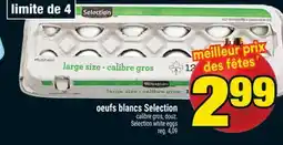 Super C oeufs blancs Selection | Selection white eggs offer