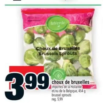 Super C Choux de bruxelles | Brussel sprouts offer